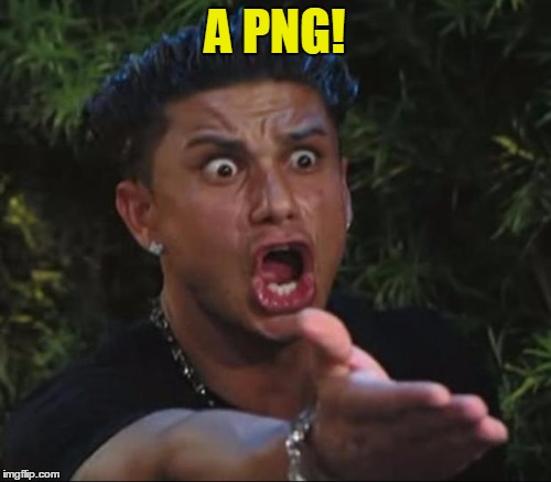 A PNG! | made w/ Imgflip meme maker