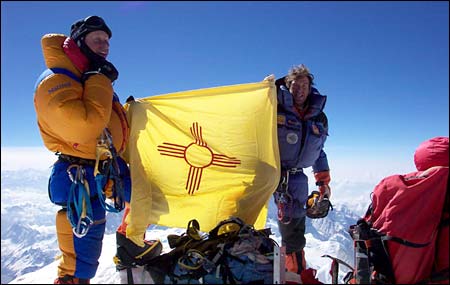 Gary Johnson Climbs Mount Everest Blank Meme Template