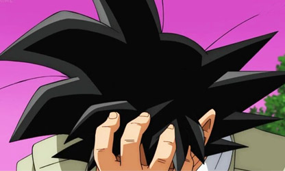 Goku facepalm Blank Meme Template