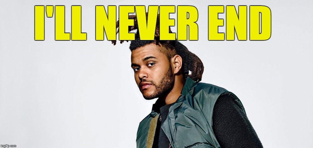 I'LL NEVER END | made w/ Imgflip meme maker
