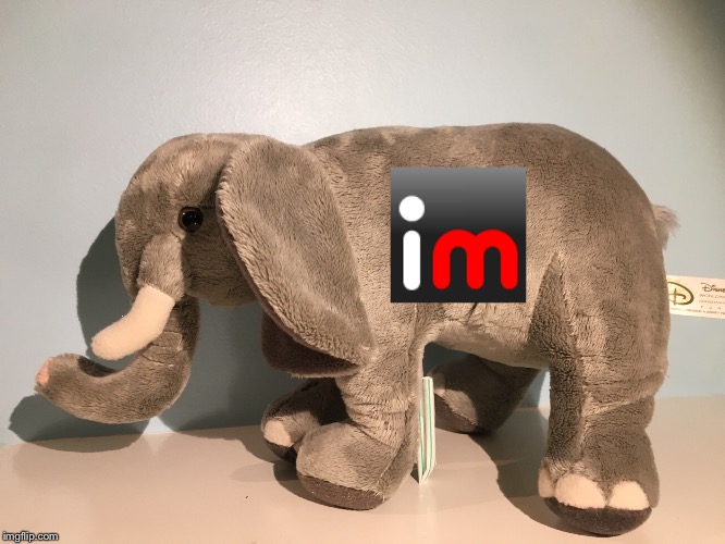 Accurate picture of all of Imgflip | image tagged in election 2016,elephant,imgflip | made w/ Imgflip meme maker