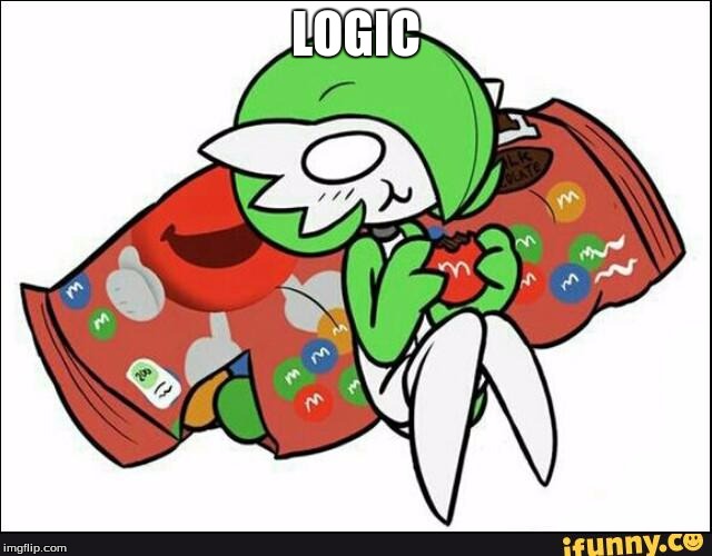 Gardevoir | LOGIC | image tagged in gardevoir | made w/ Imgflip meme maker