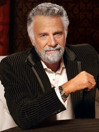 Most Interesting Man (Without Beer) Blank Meme Template