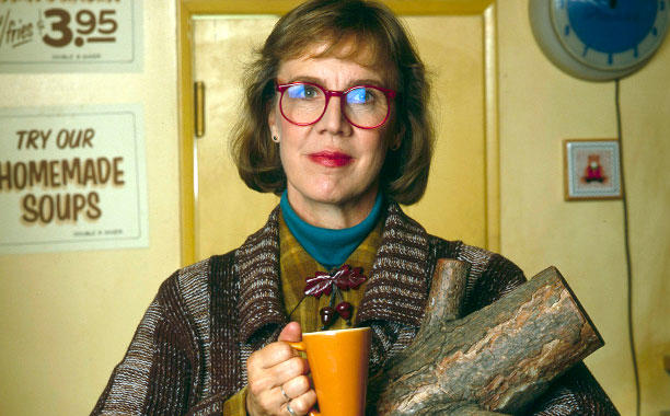 Twin peaks log lady Blank Meme Template