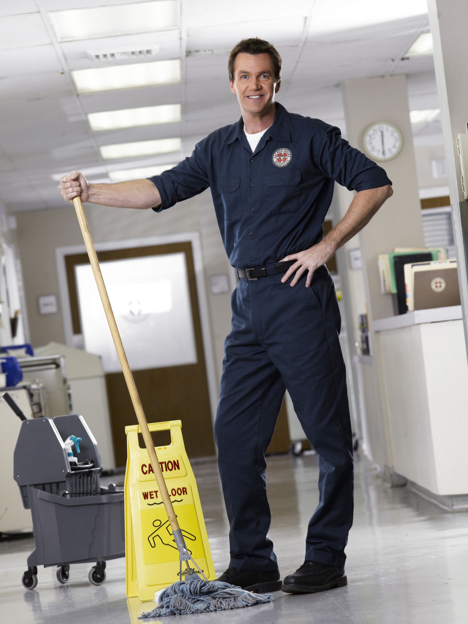 High Quality Janitor Blank Meme Template