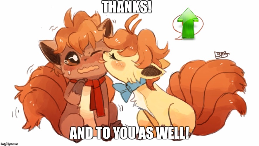 THANKS! AND TO YOU AS WELL! | made w/ Imgflip meme maker