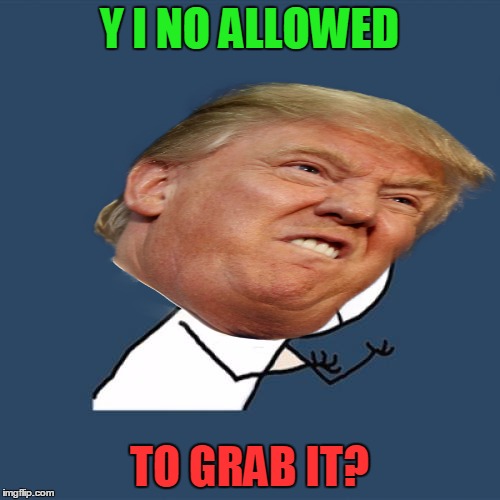 Y I NO ALLOWED TO GRAB IT? | made w/ Imgflip meme maker