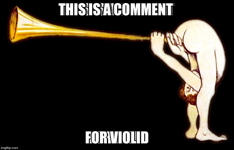 THIS IS A COMMENT FOR VIOLID | made w/ Imgflip meme maker