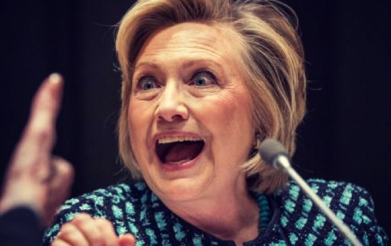 High Quality Hillary evil laugh Blank Meme Template