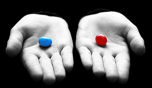 Red Pill Or Blue Pill Template