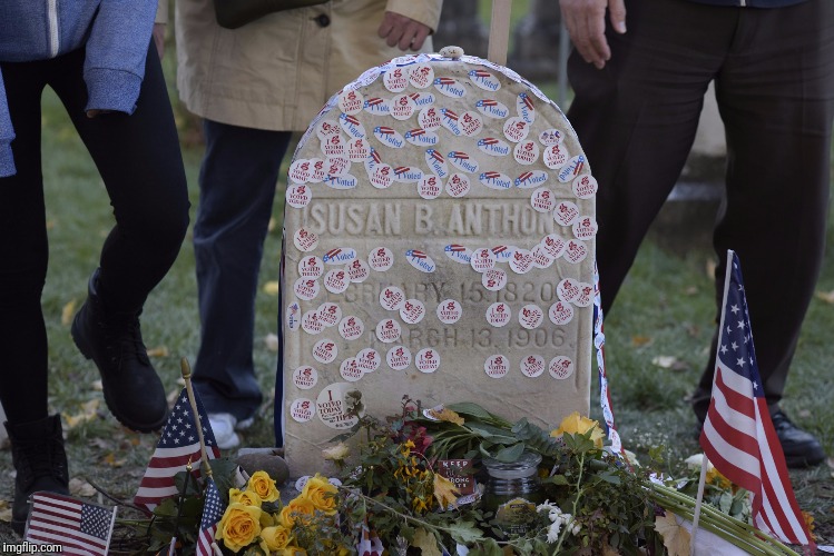 Susan B. Anthony is in the house | image tagged in memes,voters,election 2016 | made w/ Imgflip meme maker