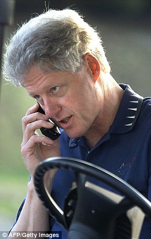 Bill Clinton Phone Blank Meme Template