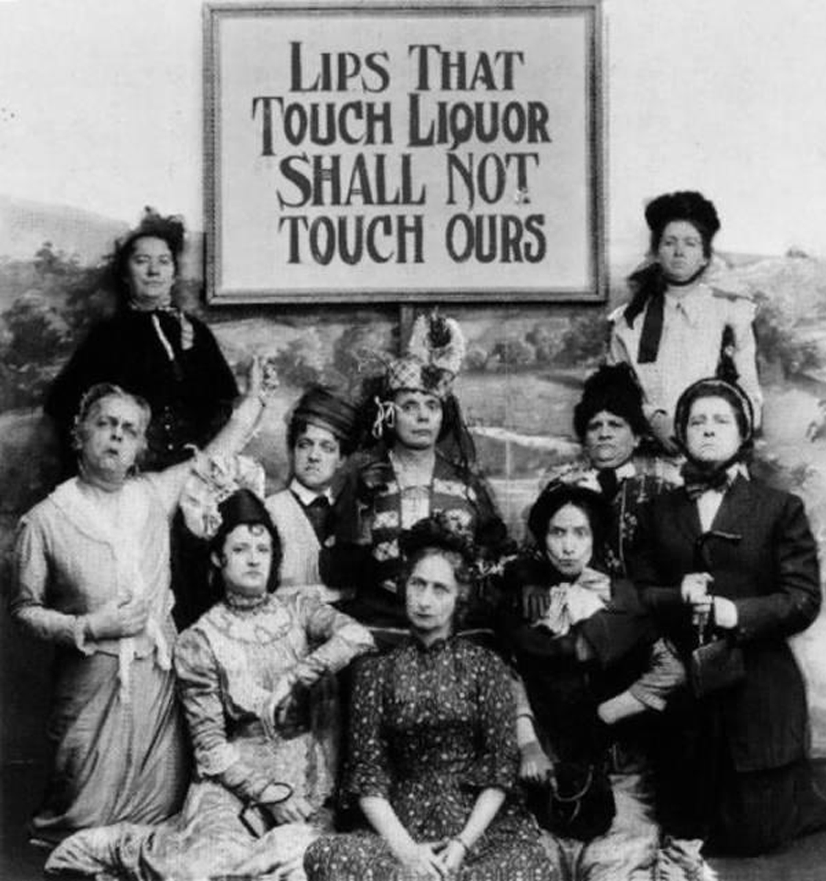 Prohibition women Blank Meme Template