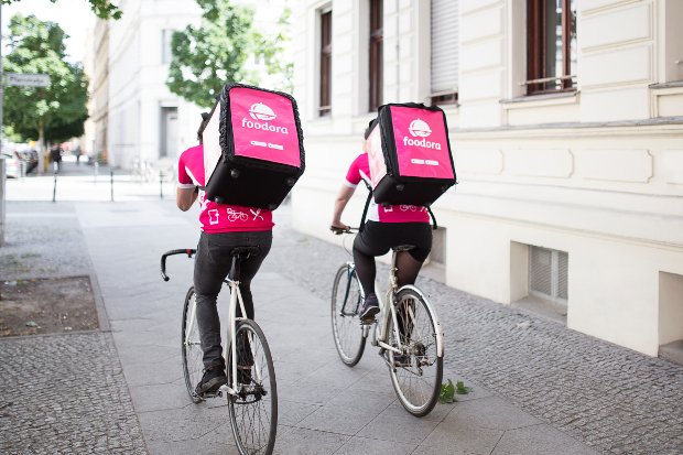 High Quality Foodora Riders Blank Meme Template