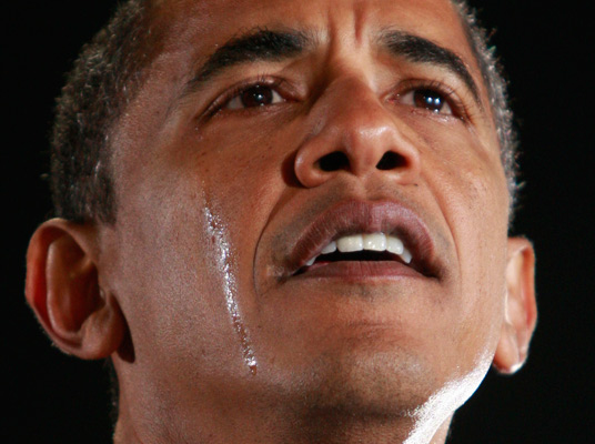 Obama Crying Blank Meme Template
