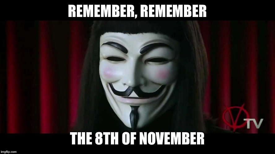 V FOR VENDETTA Imgflip