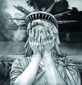 Statue of Liberty Facepalm Blank Meme Template