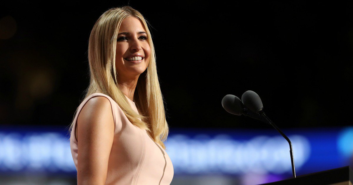 Ivanka looking presidential Blank Meme Template