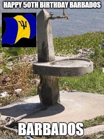 HAPPY 50TH BIRTHDAY
BARBADOS; BARBADOS | made w/ Imgflip meme maker