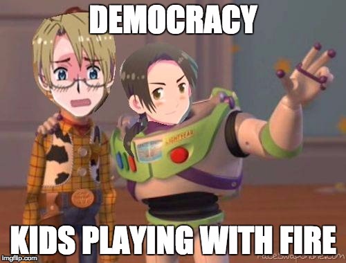 China's Words of Wisdom 2 | image tagged in hetalia,us election,democracy,aph,china,trump | made w/ Imgflip meme maker