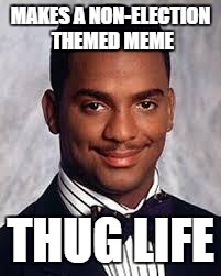 Thug Life |  MAKES A NON-ELECTION THEMED MEME; THUG LIFE | image tagged in thug life | made w/ Imgflip meme maker