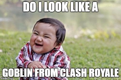 Clash Royale Goblin Crying