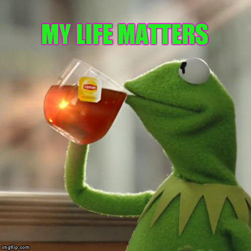 But That's None Of My Business Meme | MY LIFE MATTERS | image tagged in memes,but thats none of my business,kermit the frog | made w/ Imgflip meme maker