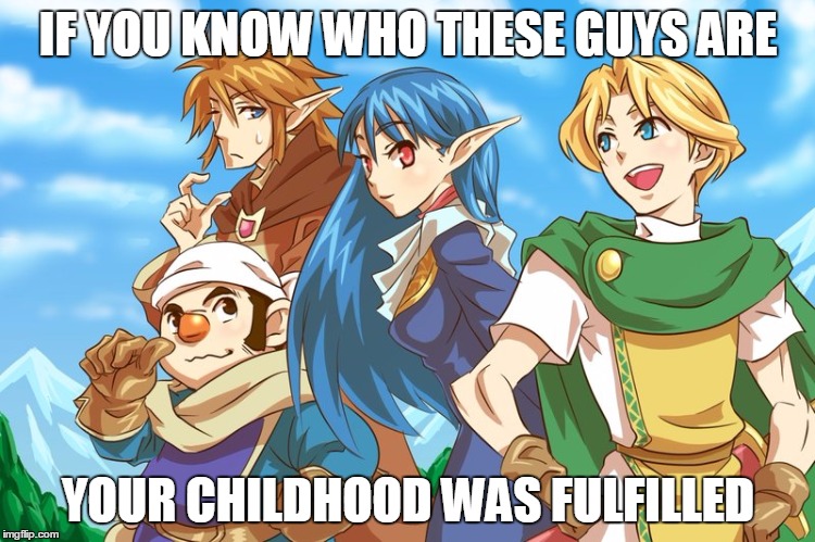 SF 2 | IF YOU KNOW WHO THESE GUYS ARE; YOUR CHILDHOOD WAS FULFILLED | image tagged in shining force | made w/ Imgflip meme maker