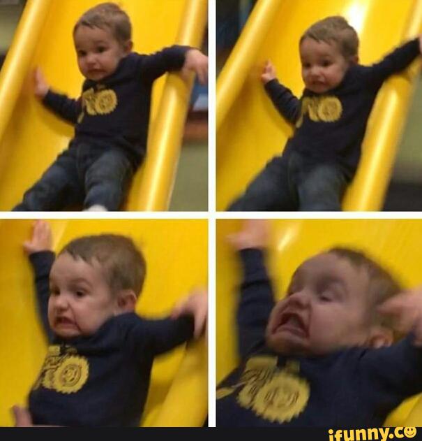 High Quality sliding kid Blank Meme Template