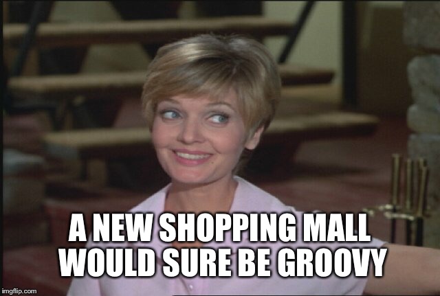 A NEW SHOPPING MALL WOULD SURE BE GROOVY | made w/ Imgflip meme maker