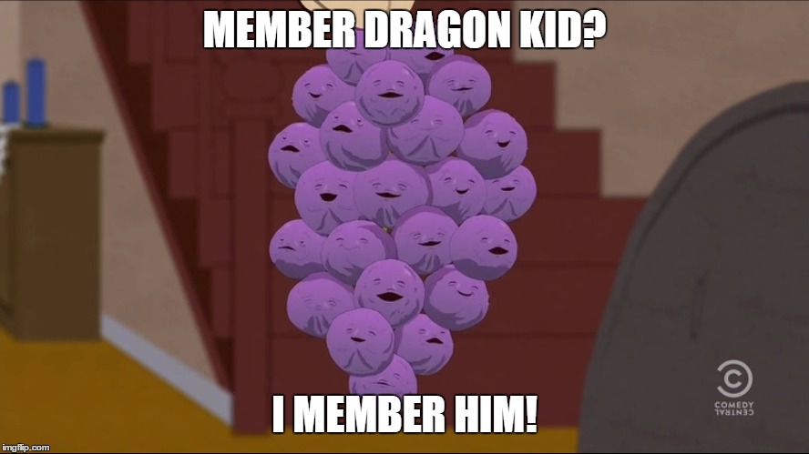 Member Berries Meme | MEMBER DRAGON KID? I MEMBER HIM! | image tagged in memes,member berries | made w/ Imgflip meme maker
