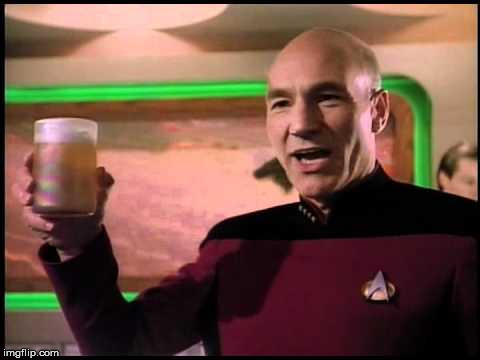 Picard Toasting | A | image tagged in picard toasting | made w/ Imgflip meme maker