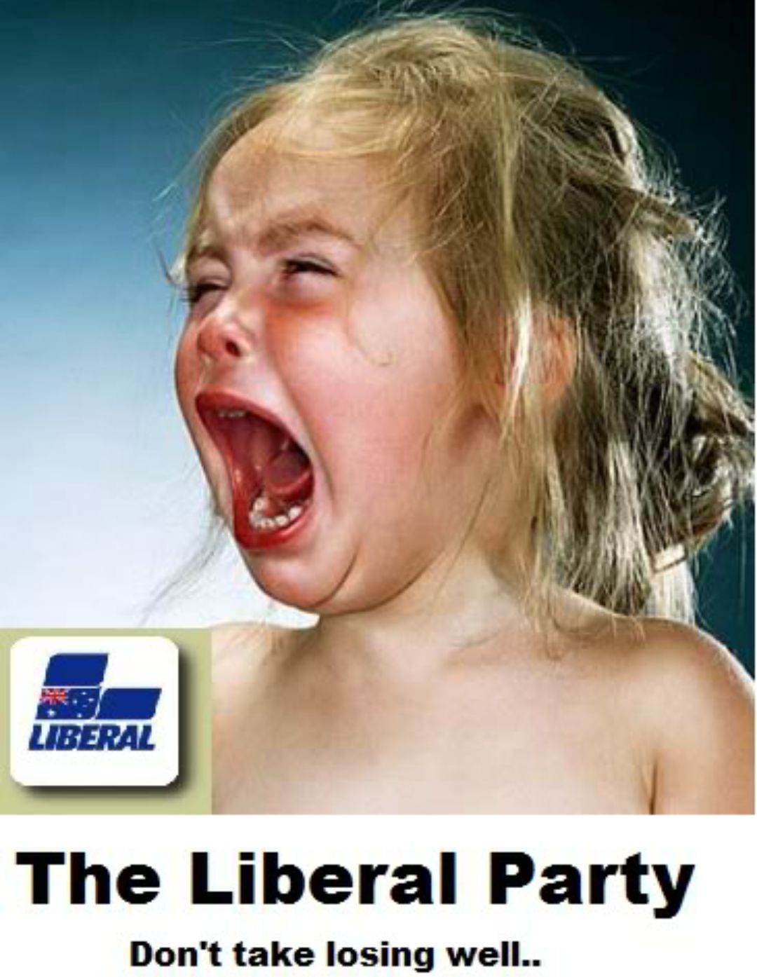 High Quality Crying Liberals  Blank Meme Template