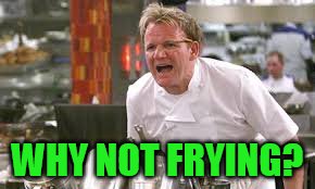 WHY NOT FRYING? | made w/ Imgflip meme maker