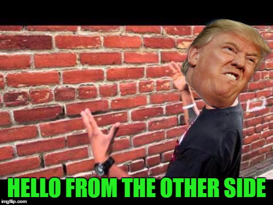 HELLO FROM THE OTHER SIDE | made w/ Imgflip meme maker