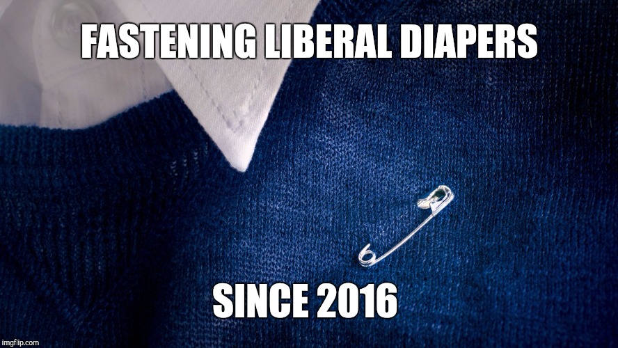 Safety First | FASTENING LIBERAL DIAPERS; SINCE 2016 | image tagged in seriously wtf | made w/ Imgflip meme maker