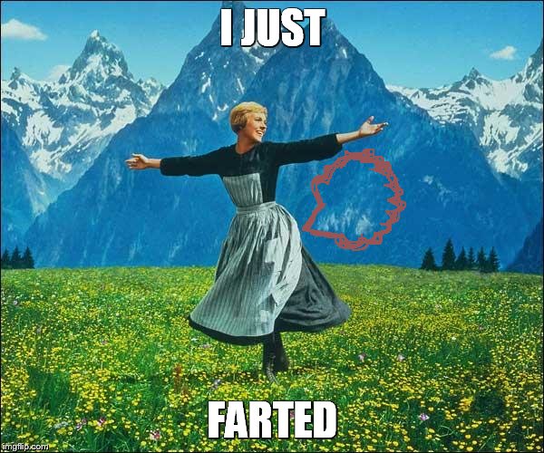 Sound of Music | I JUST; FARTED | image tagged in sound of music | made w/ Imgflip meme maker
