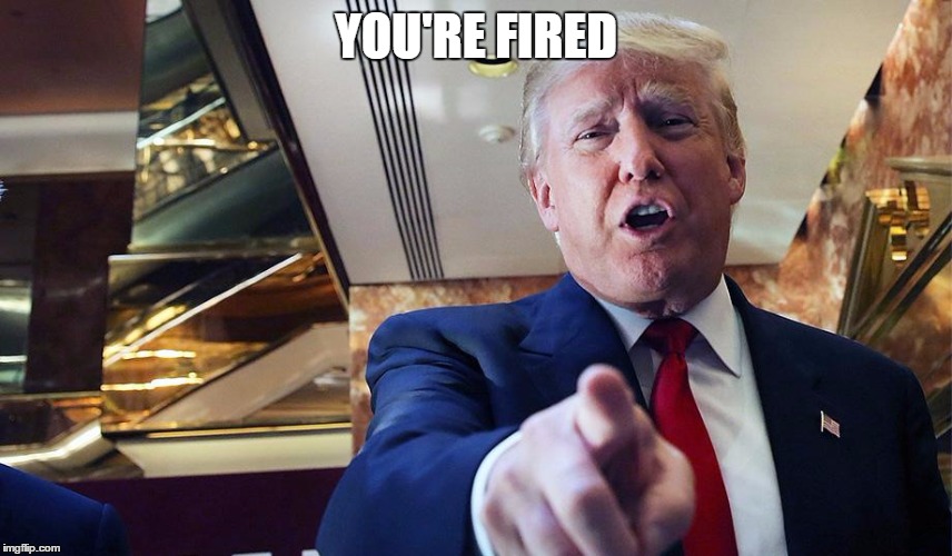 Trump I Want You | YOU'RE FIRED | image tagged in trump burn | made w/ Imgflip meme maker