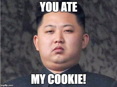 YOU ATE; MY COOKIE! | image tagged in kimmie,mad | made w/ Imgflip meme maker