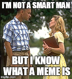 It ain't rocket science | I'M NOT A SMART MAN; BUT I KNOW WHAT A MEME IS | image tagged in forrest gump and jenny,funny memes | made w/ Imgflip meme maker