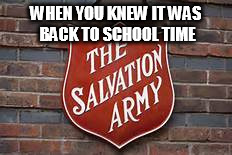 WHEN YOU KNEW IT WAS BACK TO SCHOOL TIME | made w/ Imgflip meme maker