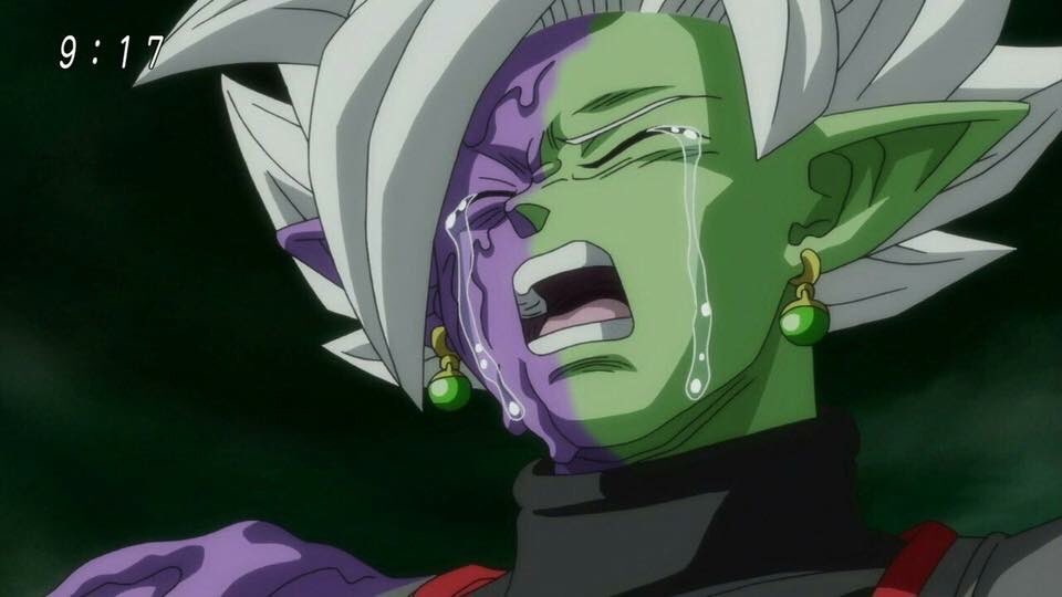 Crying Merged Zamasu Blank Meme Template