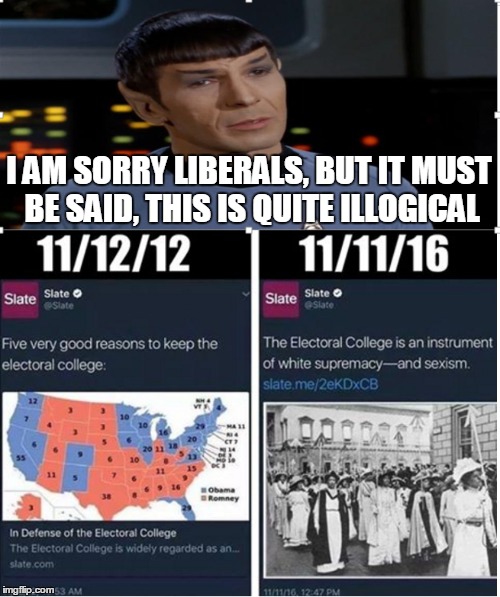 Captain. It appears we have reached the bottom. | I AM SORRY LIBERALS, BUT IT MUST BE SAID, THIS IS QUITE ILLOGICAL | image tagged in spock illogical,memes,hypocrisy,liberal logic,election 2016 | made w/ Imgflip meme maker