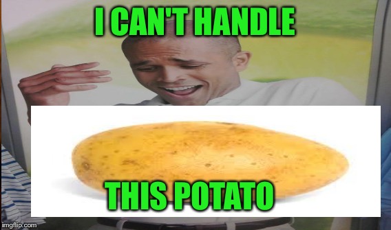 I CAN'T HANDLE THIS POTATO | made w/ Imgflip meme maker