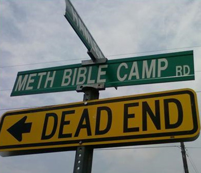 Meth Bible Camp Blank Meme Template