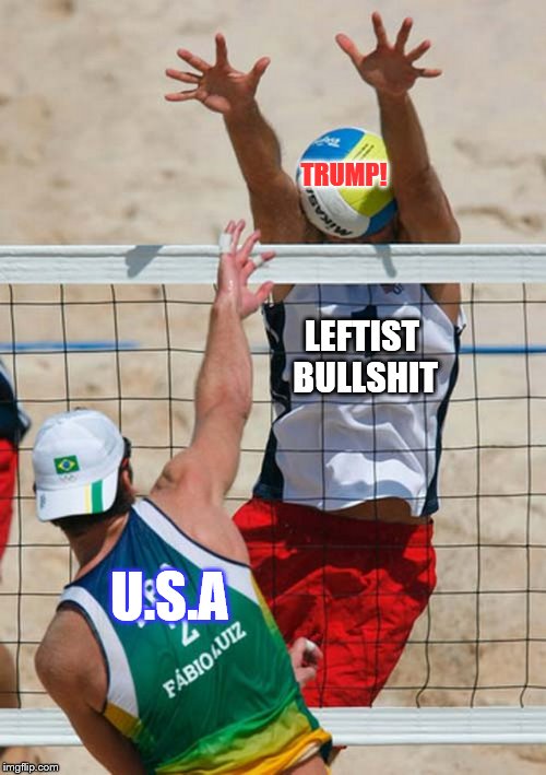 goodguyswin1 | TRUMP! LEFTIST BULLSHIT; U.S.A | image tagged in election | made w/ Imgflip meme maker