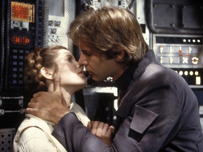 Princess Leia and Han Solo Blank Meme Template