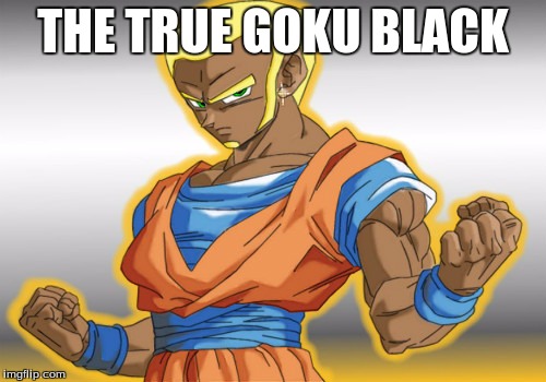 Goku black | THE TRUE GOKU BLACK | image tagged in memes | made w/ Imgflip meme maker