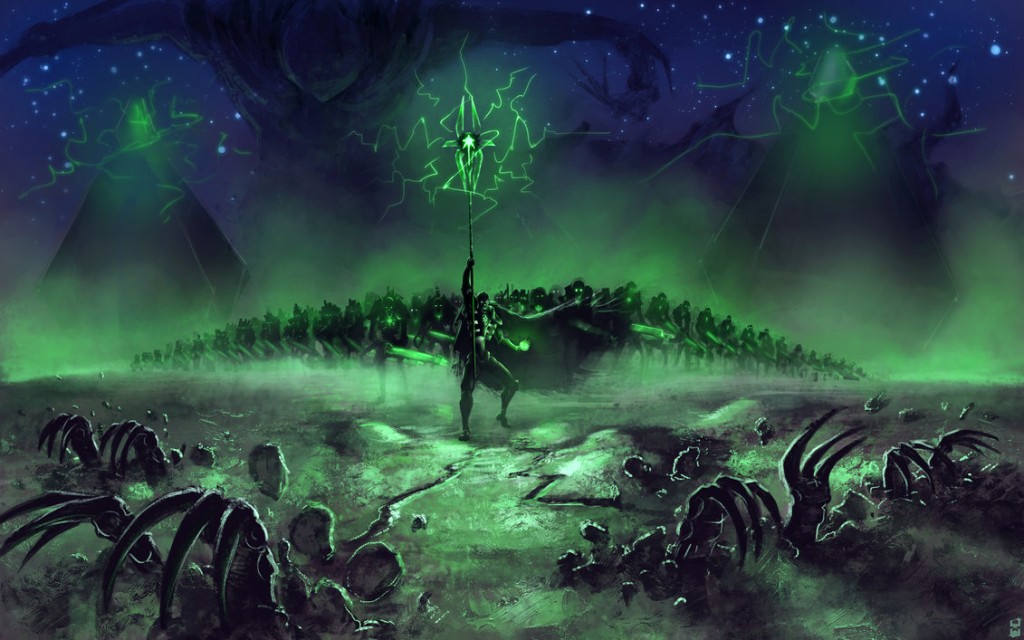 necron march Blank Meme Template