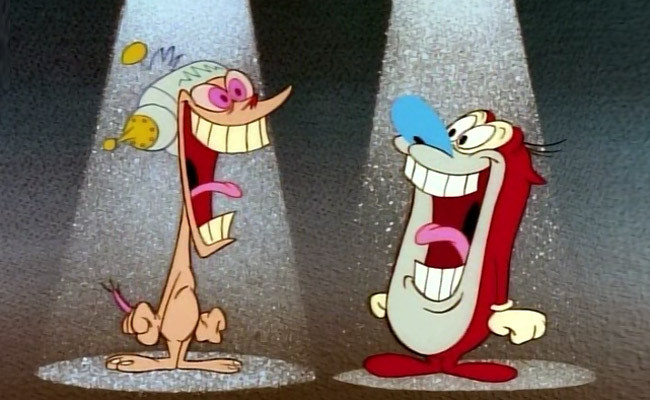 High Quality Ren and Stimpy Blank Meme Template